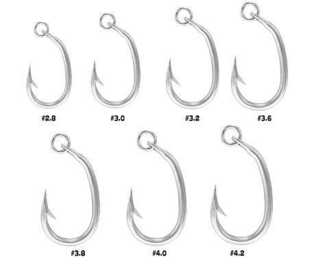 AQUA MARINE - S.S. Tuna Hook With Ring
